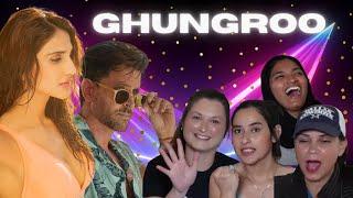 Americans react to Ghungroo  WAR  Hrithik Roshan Vaani Kapoor  Arijit Singh Shilpa 