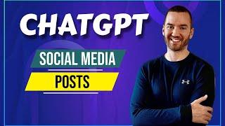 ChatGPT Social Media Post Instagram Facebook Twitter