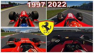 Assetto Corsa - Ferrari F1 Onboards - 1997 to 2022