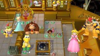 Super Mario Party Partner Party #2188 Tantalizing Tower Toys Koopa Troopa & Peach vs Boo & Goomba