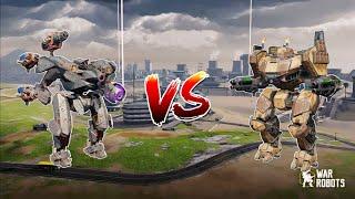 WR New Titan Mauler VS Kid Titan Comparison WAR ROBOTS