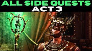 Baldurs Gate 3 All Act 3 Side Quests Guide  Full Dialogue Walkthrough
