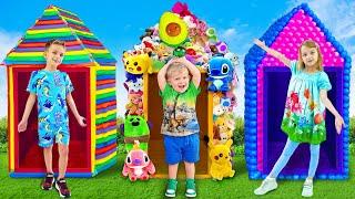 Oliver and  Friends Adventures  about Playhouses and Secret Rooms