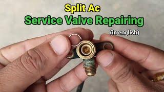 split ac outdoor unit service valve repairinghow to repair service valve of split ac outdoor unit