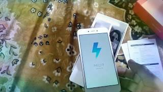 Unboxing Redmi 5A better than 10 or. DTenor D & first switch on & installation of MIUI9