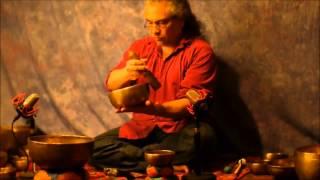 70 minute7 Chakra Continuous Meditation with 21 Antique Tibetan Singing Bowls