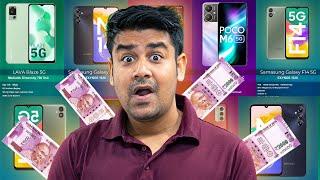 Best 5G Smartphones Under ₹10000 - July 2024