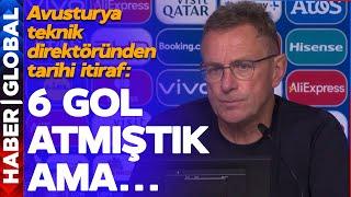 Avusturya Teknik Direktöründen Maç Sonundan İtiraf Hazırlık Maçında 6 Gol Atmıştık Ama...