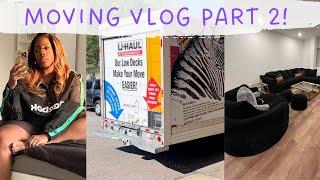 VLOG MOVING VLOG PART II  MOVING UNPACKING SHOPPING PAINTING AND ORGANIZING PRETTYNICI