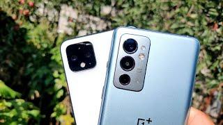 OnePlus 9RT vs Google Pixel 4 XL - Сравнение камер и видео