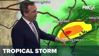 Tropical Storm could bring us significant rainfall on Wednesday and Thursday