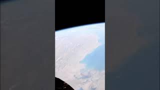 Iran Iraq and mouth of Euphrates from ISS جمهوری اسلامی ایران جمهورية العراق