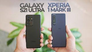 Galaxy S21 Ultra vs Xperia 1 III Camera Test  VERSUS