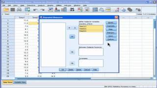 Oneway Repeated Measures Anova - SPSS part1