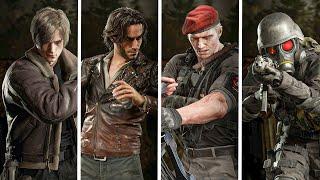 Resident Evil 4 Remake - Mercenaries All Stages S++ Rank Leon Luis Krauser & Hunk