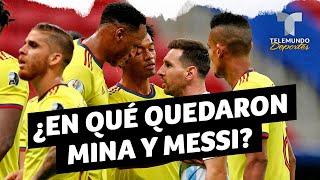 Yerry Mina le responde a Messi y su bailá ahora  Telemundo Deportes