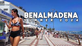 Benalmadena Spain Lovely Day Summer 2024 June Update Costa del Sol  Málaga 4K