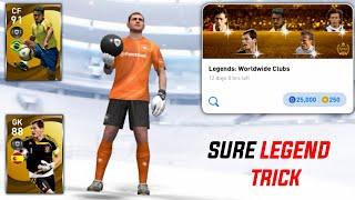 101% Working Legend Black Ball Trick in Legends Worldwide Clubs  Pes 2021 Mobile