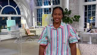 Tolani Collection Abstract Shirt on QVC