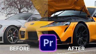 How to Color Grade EPIC Car Videos