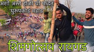 कोकणातील देवीची पालखी शिमगोत्सोव 2021।Konkan Raigad Holi Shimga Tejas Vlogs