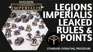 Legions Imperialis - Points & Rules leak ???