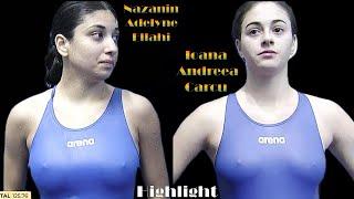 Womens Diving  Ioana Andreea Carcu  Nazanin Adelyne Ellahi  European Games 2023 Highlight