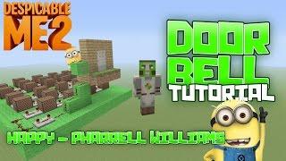 Happy -  Pharrell Williams Noteblock Door Bell Tutorial Minecraft XBOXPSPC