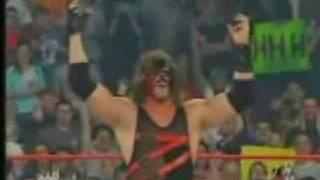WWE Kane takes off his mask