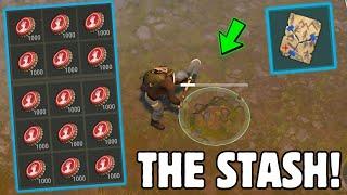 HOW TO FIND THE STASH USING RAIDERS MAP PURSUIT OF LUCK   Last Day On Earth Survival
