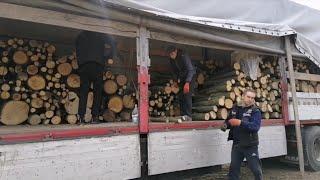 Как загрузить дрова без перегруза Дальнобой по Украине 