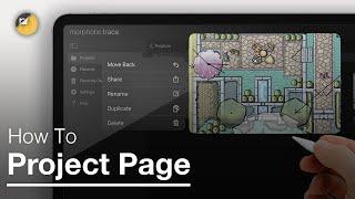 How to Organize & Manage Projects - Morpholio Trace Beginner Tutorial for iPad Drawing & Design