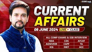 Daily Current Affairs 06 June 2024  For NDA CDS AFCAT SSB Interview