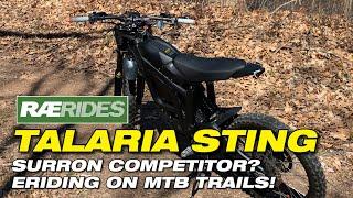 Riding the Talaria Sting MX on the MTB Trails Is it Better than a Surron?