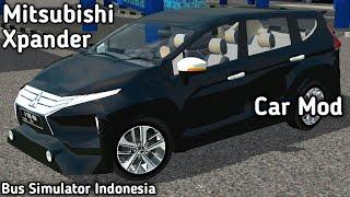 How To Install Mitsubishi Xpander Car Mod In BUSSID  Bus Simulator Indonesia Car Mod