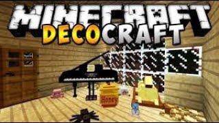 MİNECRAFT DEKORASYON MODU MİNECRAFT DECOCRAFT BÖLÜM 1