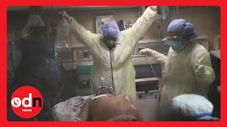 The Moment a Coronavirus Patients Life is Saved at New York ICU