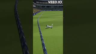 Awesome Realistic fielding in Cricket 24  #ps5 #shorts #cricket #cricketgame