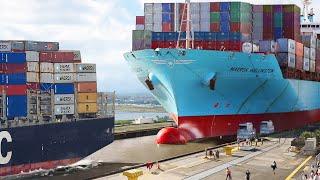 Weird Techniques the Panama Canal Uses to Move World’s Largest Ships