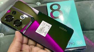 Oppo Reno 8 Pro 5G Glazed Black Unboxing First Look & Review  Oppo #ultraclearnightinportrait