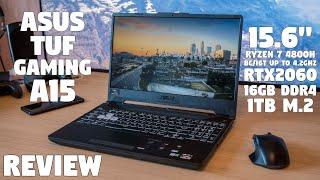The ASUS TUF Gaming A15 FA506 Review by Tanel - Ryzen 7 4800H and RTX2060
