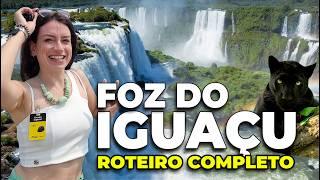 FOZ DO IGUAÇU 2024 MELHORES ATRAÇÕES em 4 DIAS Roteiro completo diferente + Paraguai e Argentina