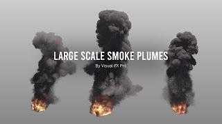 Large Scale Smoke Plumes - VFX Stock Footage  Visual FX Pro