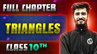 Triangles FULL CHAPTER  Class 10th Mathematics  Chapter 6  Udaan