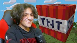 جربت اخطر مود تي ان تي في ماين كرافت Minecraft TNT