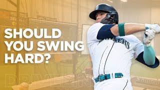 Should You Swing Hard In Game?  Driveline Baseball