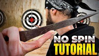 NO SPIN Knife Throwing Tutorial With World Champion Adam Celadin