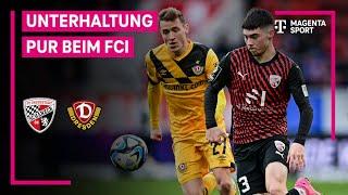 FC Ingolstadt 04 - SG Dynamo Dresden Highlights mit Live-Kommentar  3. Liga  MAGENTA SPORT