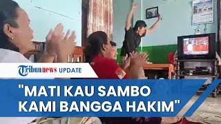 7 Bulan Tunggu Keadilan Keluarga Brigadir J Bersorak Ferdy Sambo Divonis Mati Mati Kau Sambo