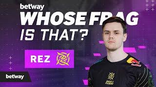 “I thought I wasn’t going to get that one…” – REZ Plays Whose Frag is That?